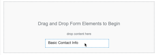 eloqua drag element